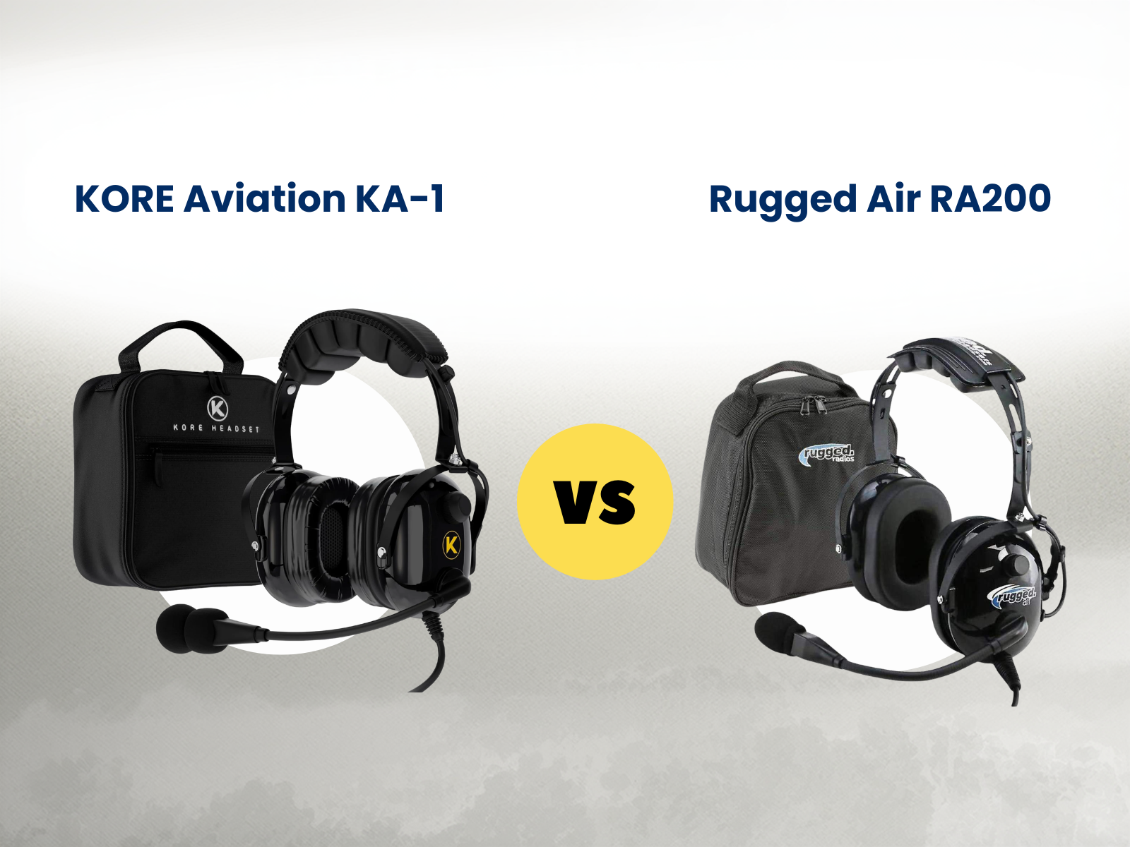 KORE Aviation KA-1 vs Rugged Air RA200: Why They're Not in the Same Category