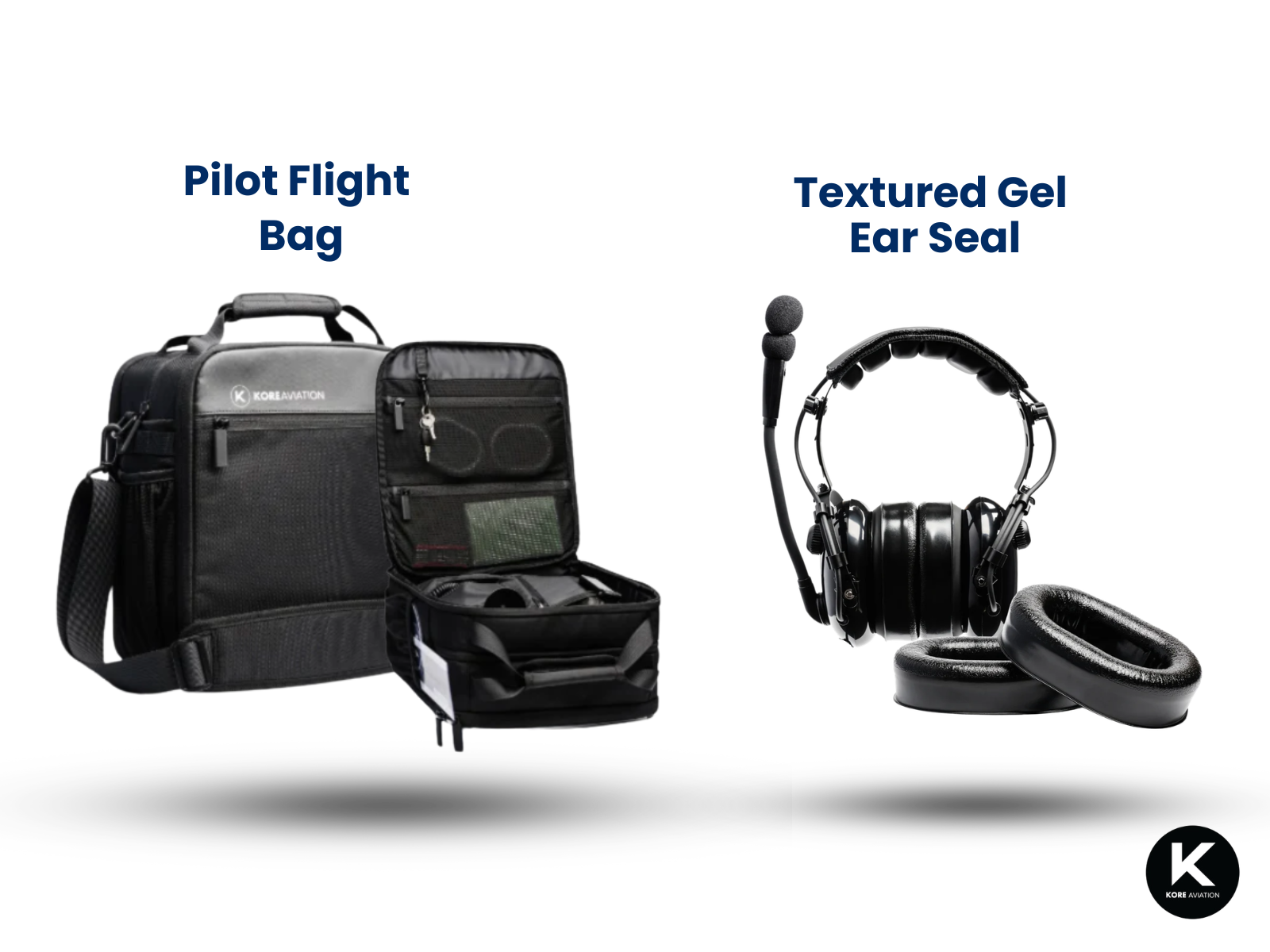 KORE Aviation Launches Pilot Flight Bag and Silicone Gel Ear Seals for Everyday Flying