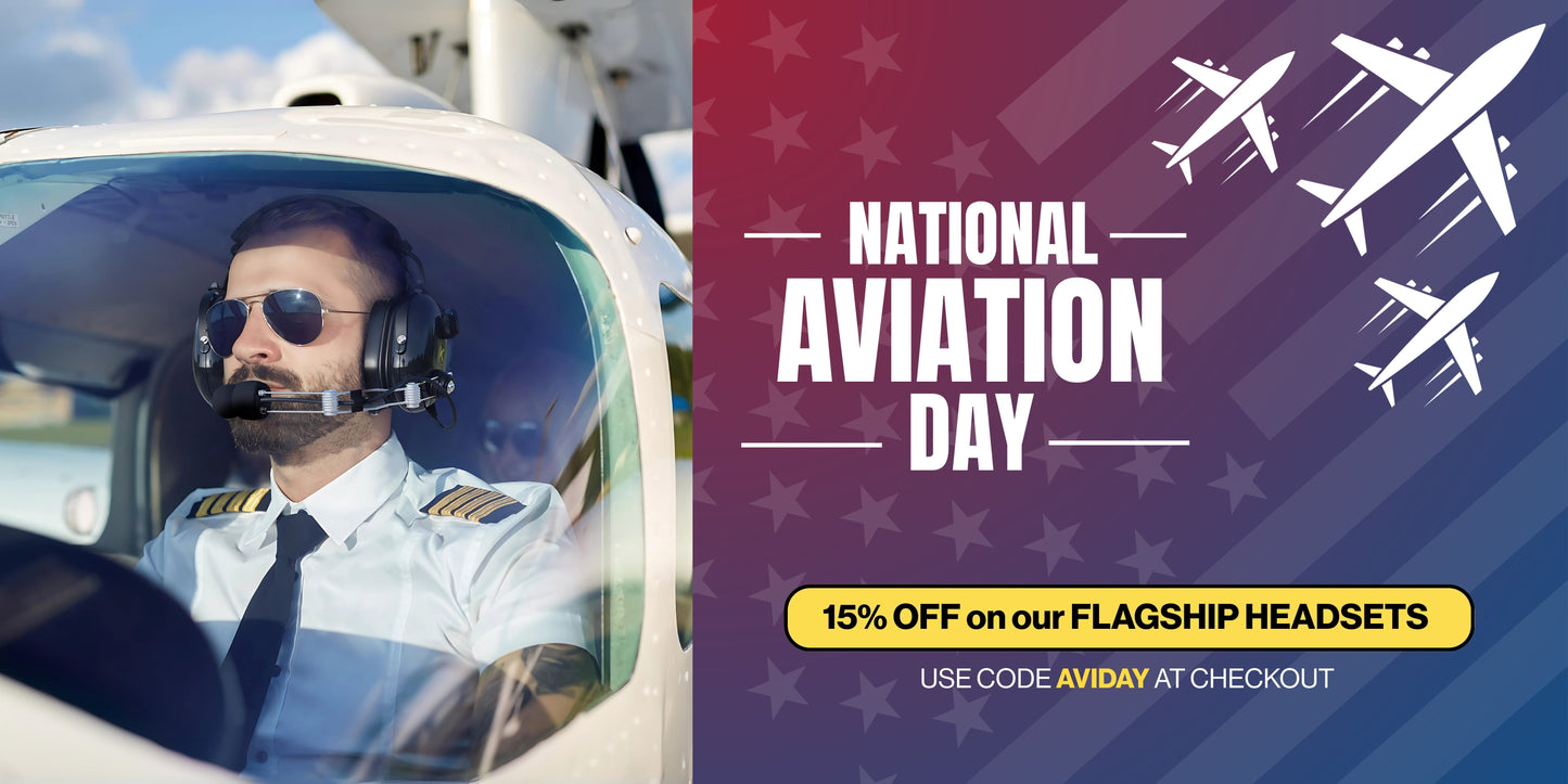 National Aviation Day Sale: Save 15% on Kore Aviation Headsets – August 19 – 20