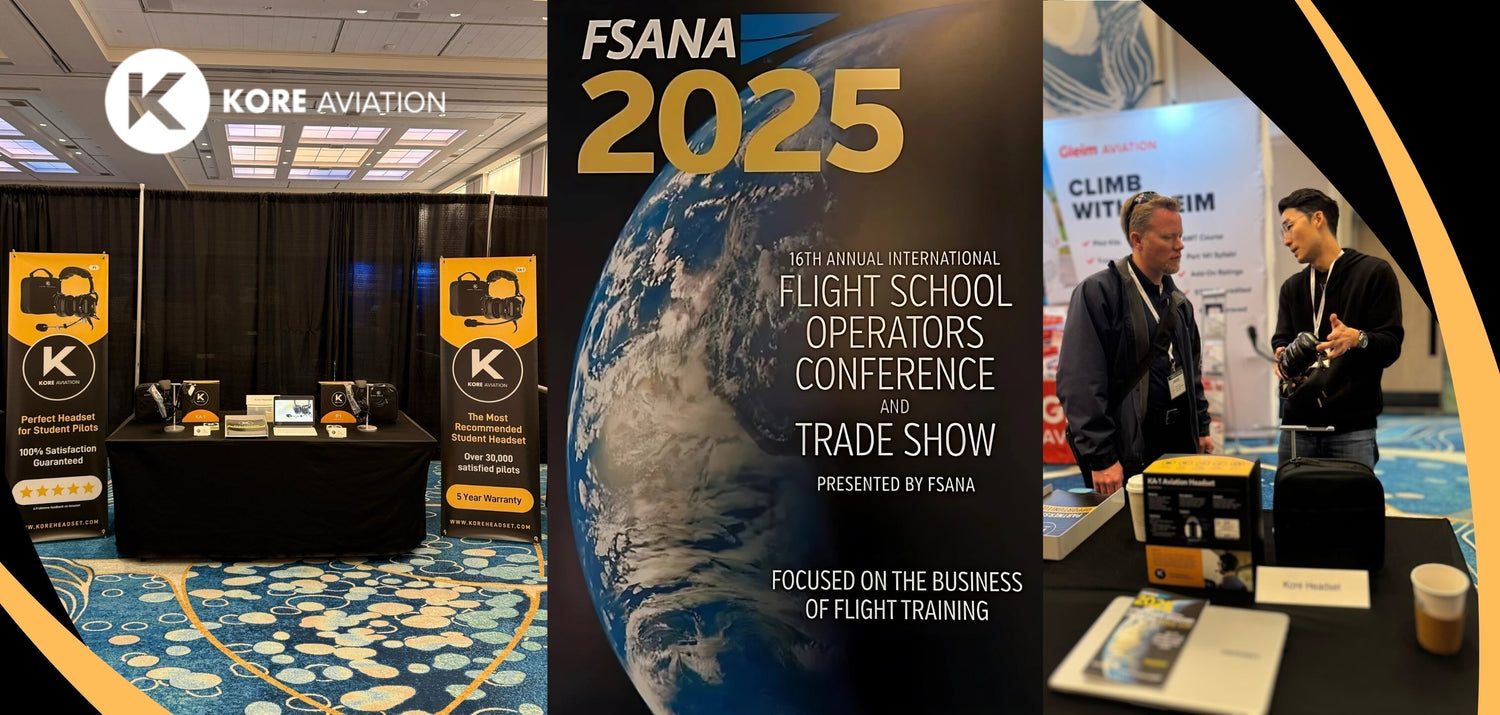 Kore Aviation Takes Flight at FSANA 2025: Elevating the Future of Pilot Training - KORE HEADSET LLC