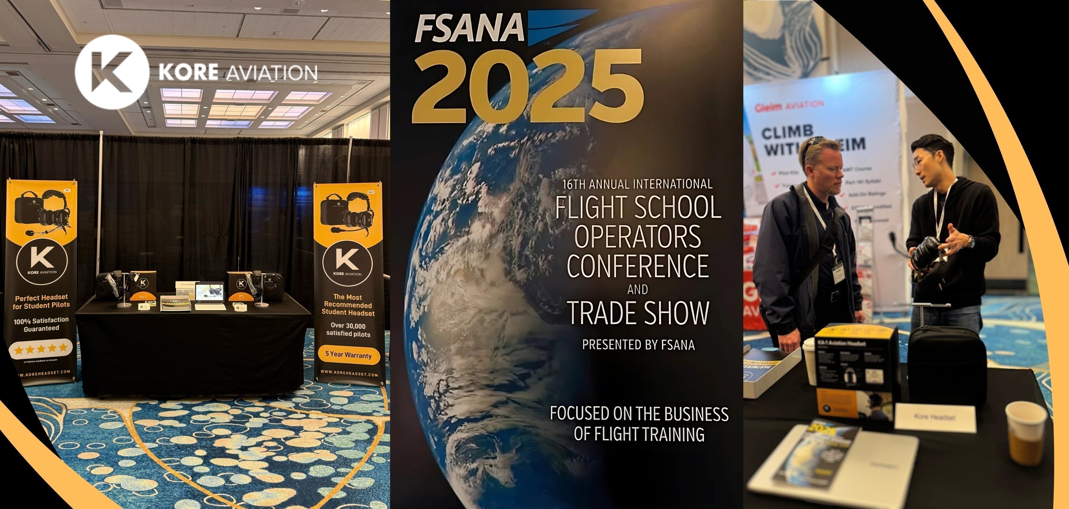 Kore Aviation Takes Flight at FSANA 2025: Elevating the Future of Pilot Training - KORE HEADSET LLC