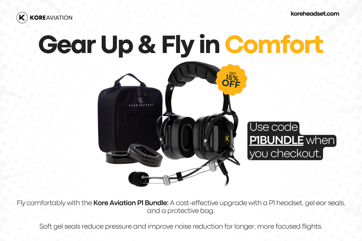 The P1 Bundle Sale: A Budget Friendly Headset for Student Pilots