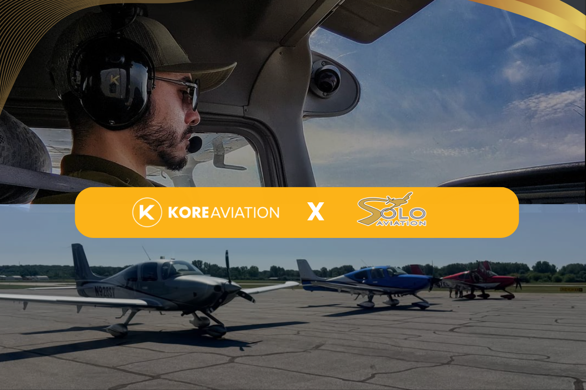 KORE Aviation Expands Pilot Gear Access Through Partnership with Solo Aviation