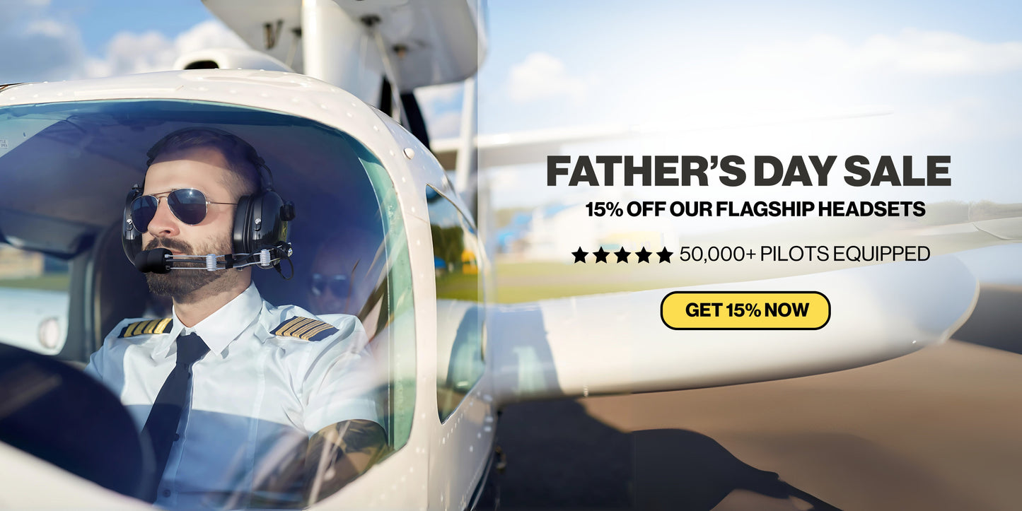Father's Day Sale: Save 15% on Kore Aviation Headsets – June 13–15