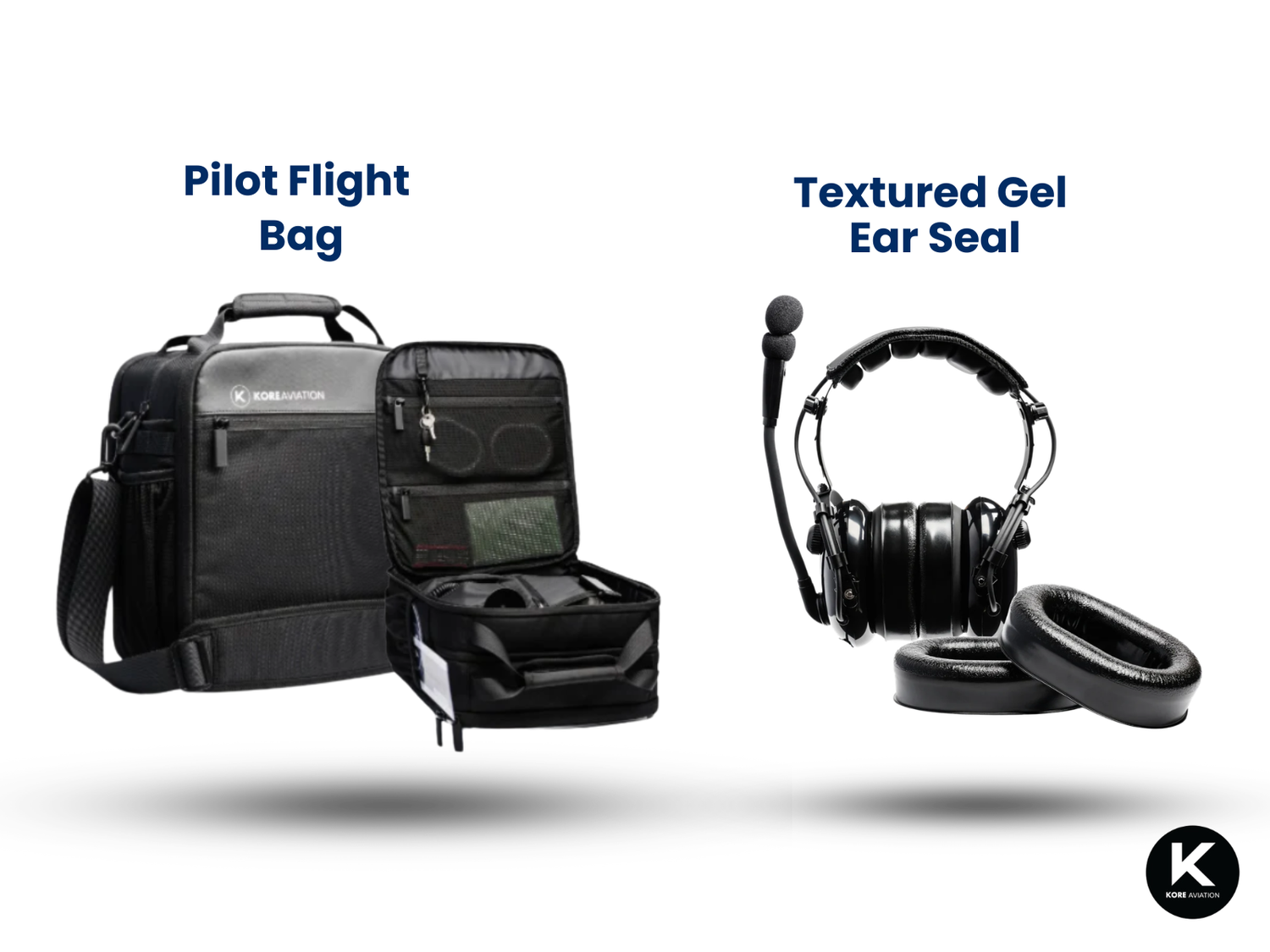 KORE Aviation Launches Pilot Flight Bag and Silicone Gel Ear Seals for Everyday Flying