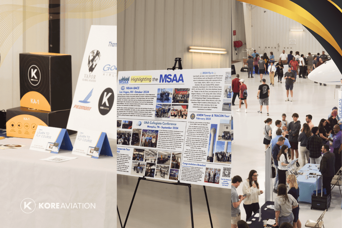 Kore Aviation Takes Off at Memphis Student Aviation Fly-In 2025: Empowering Future Aviators - KORE HEADSET LLC