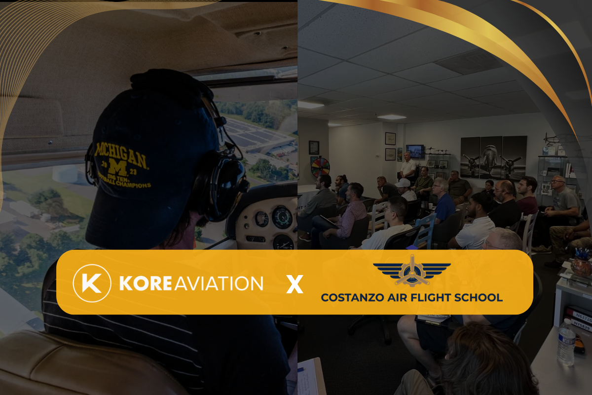 Kore Aviation Partners with Costanzo Air Flight School to Equip Student Pilots with KA-1 Headsets