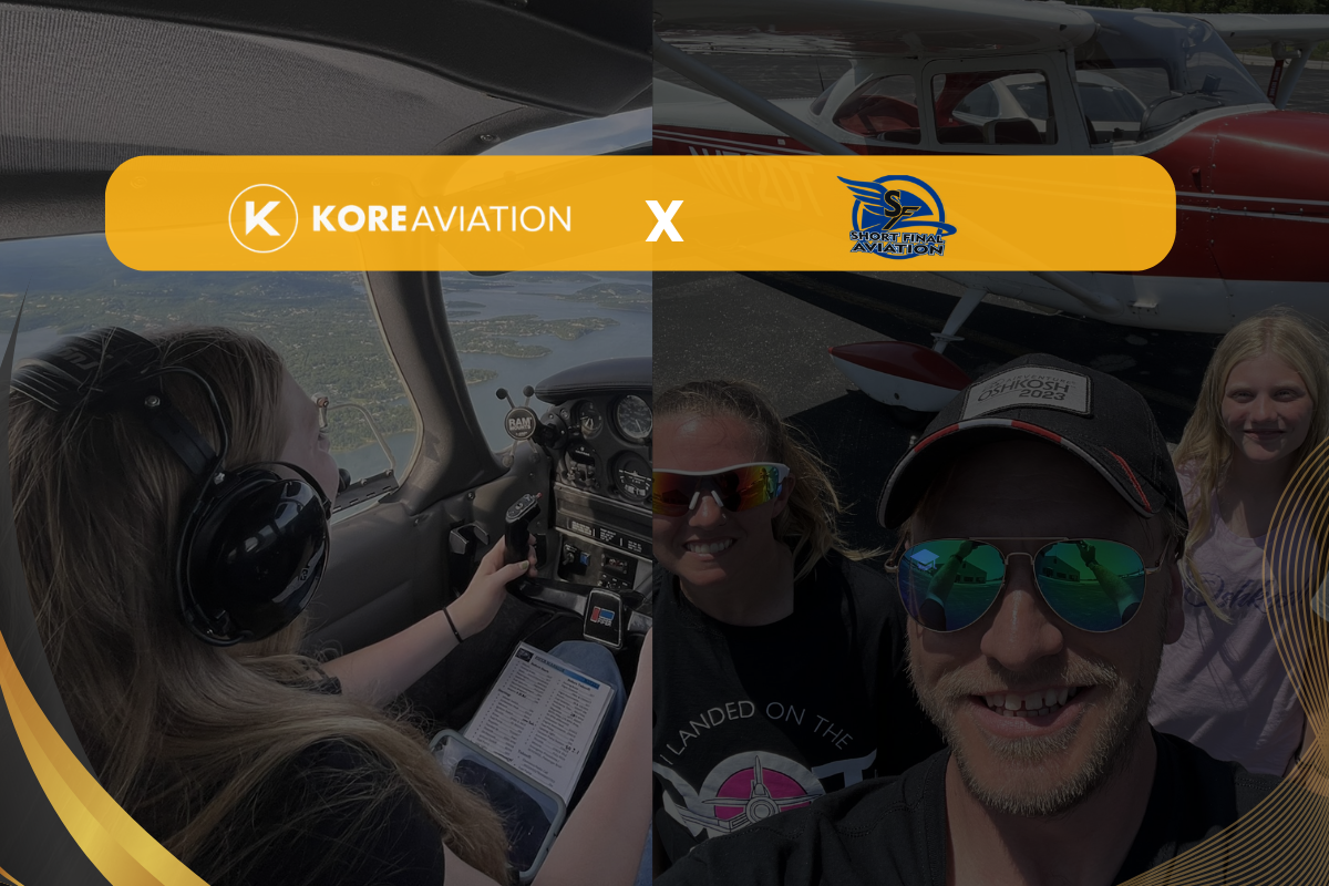 Kore Aviation Partners with Short Final Aviation to Equip Student Pilots