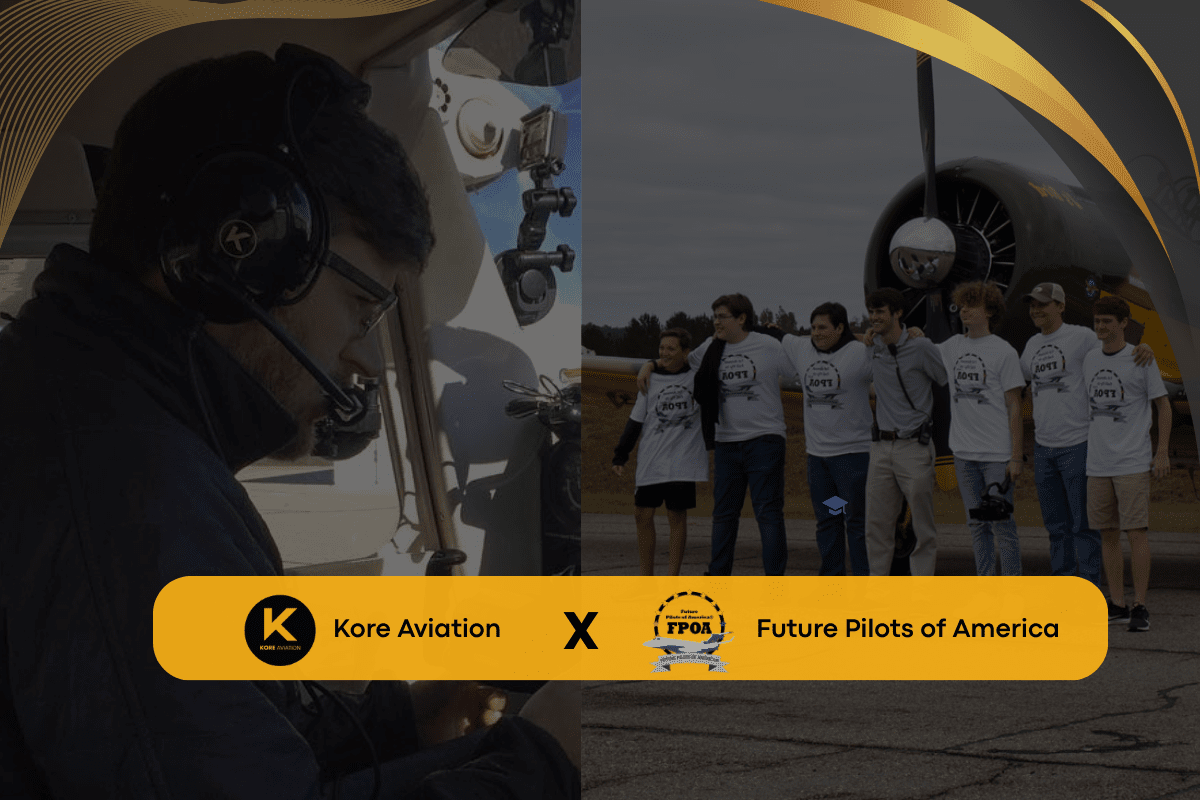 Kore Aviation Partners with Future Pilots of America to Support Student Aviators - KORE HEADSET LLC