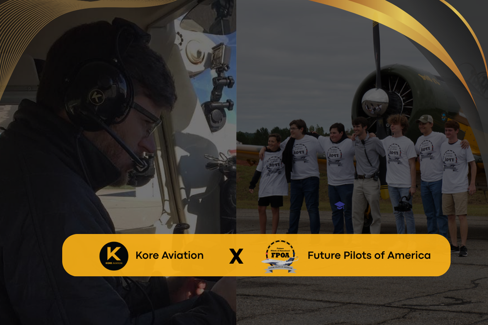 Kore Aviation Partners with Future Pilots of America to Support Student Aviators