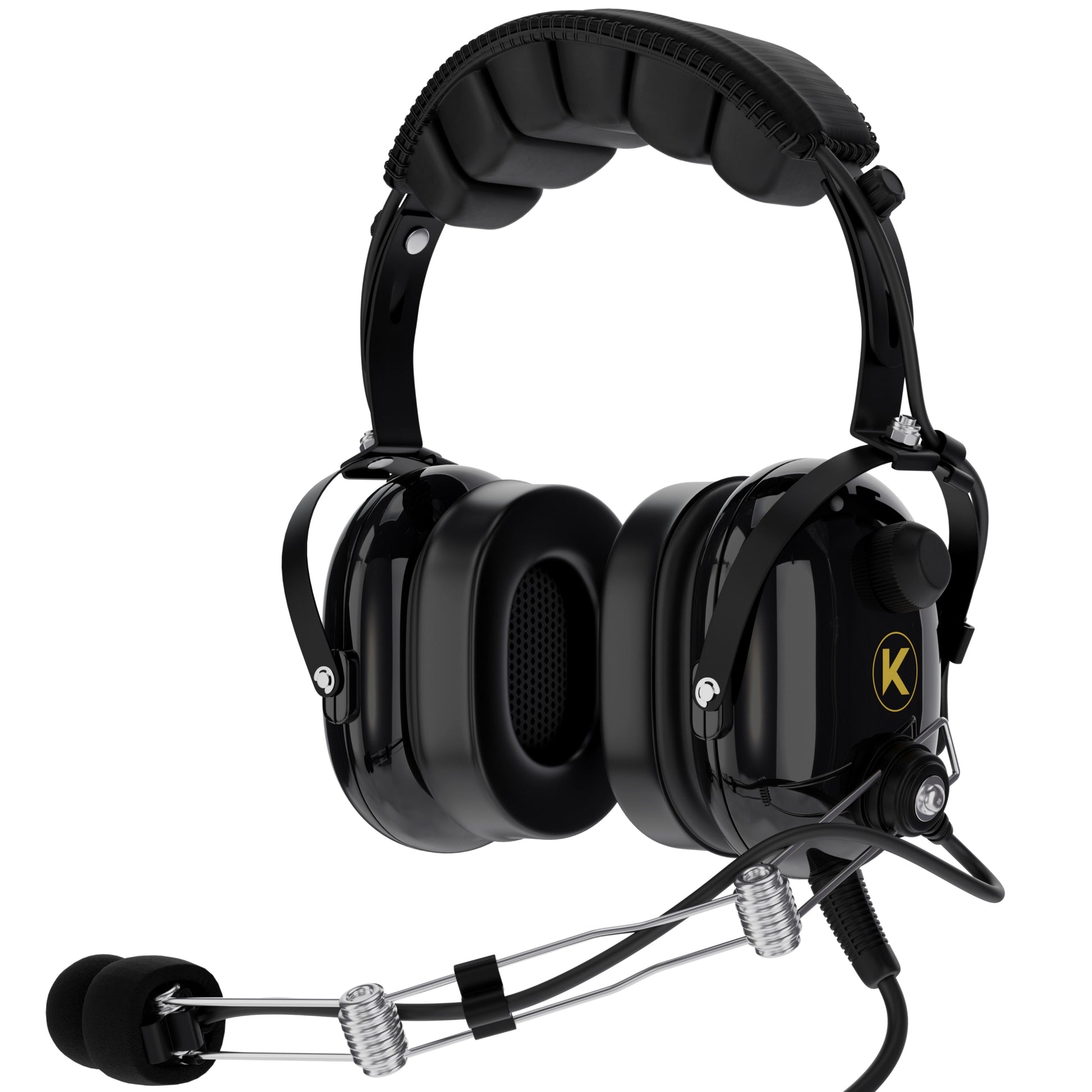 Kore Aviation P1 General Aviation Headset (Mono) - Dual GA Plugs - KORE HEADSET LLC