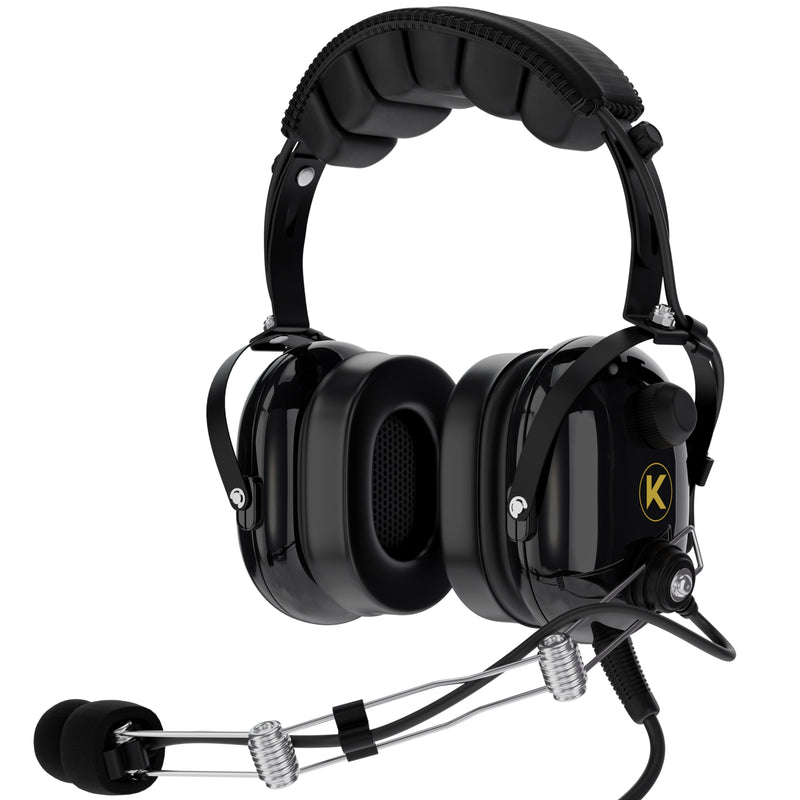 Kore Aviation P1 General Aviation Headset (Mono) - Dual GA Plugs - KORE HEADSET LLC
