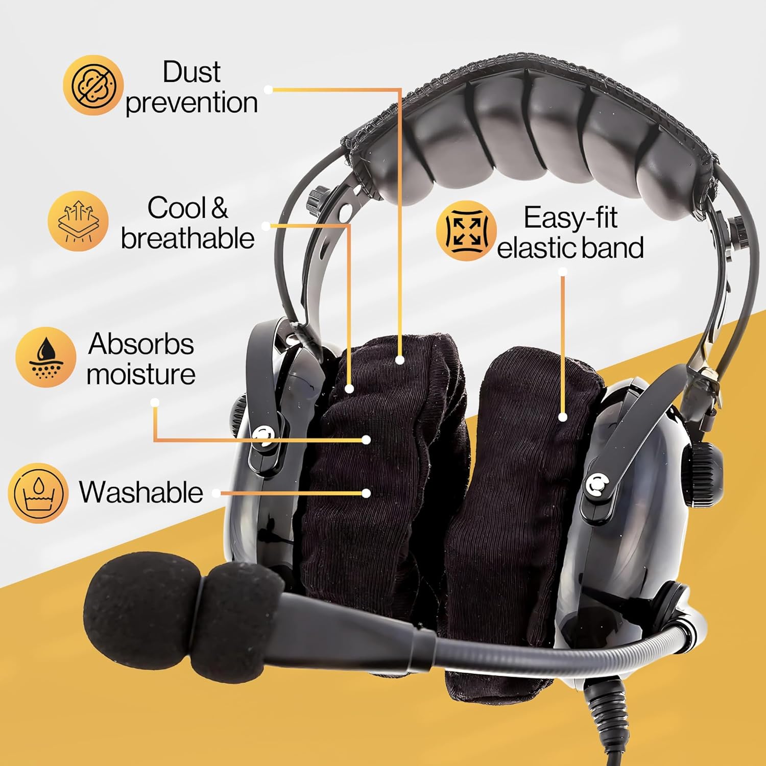 KORE Cloth Ear Cover (3 Pairs)