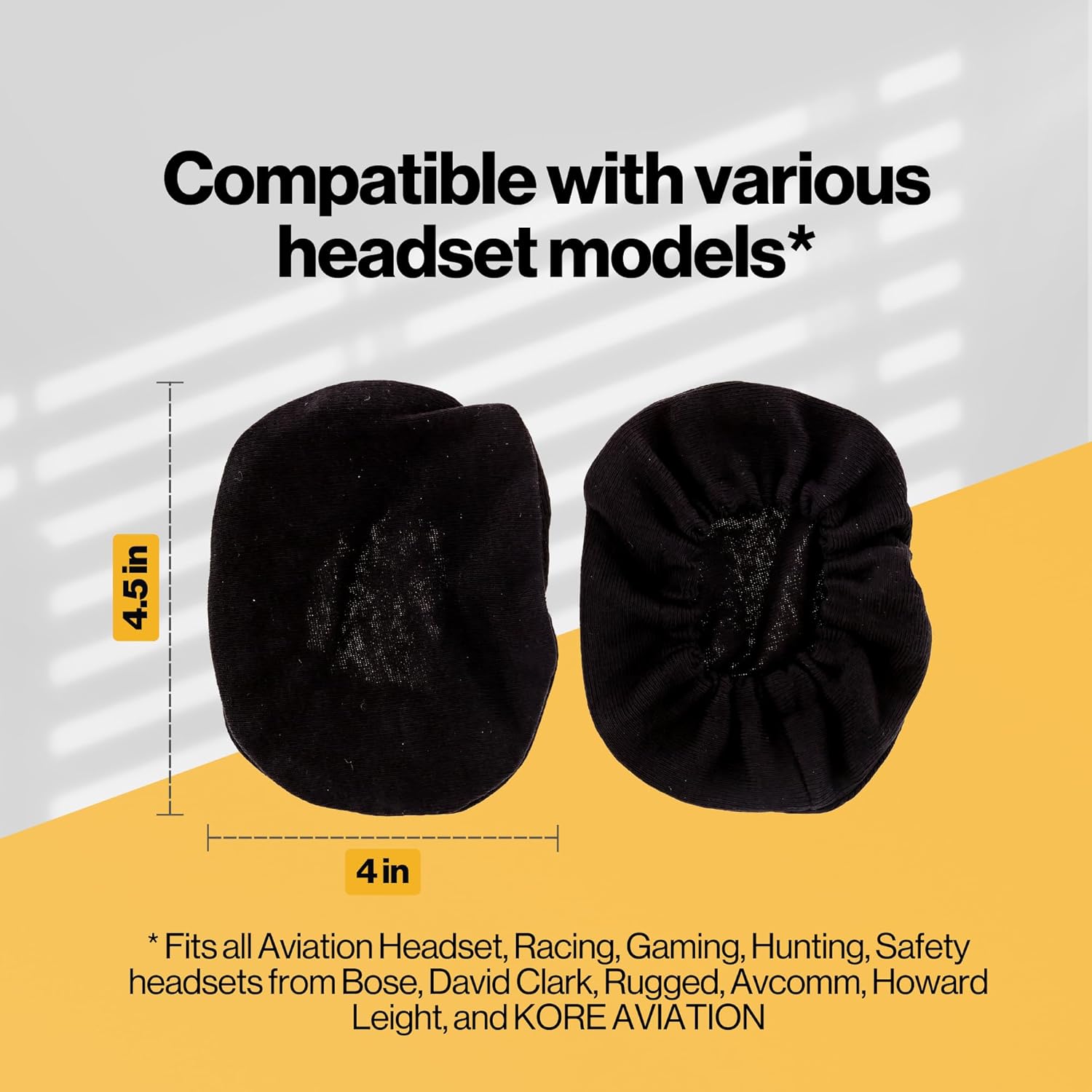 KORE Cloth Ear Cover (3 Pairs)