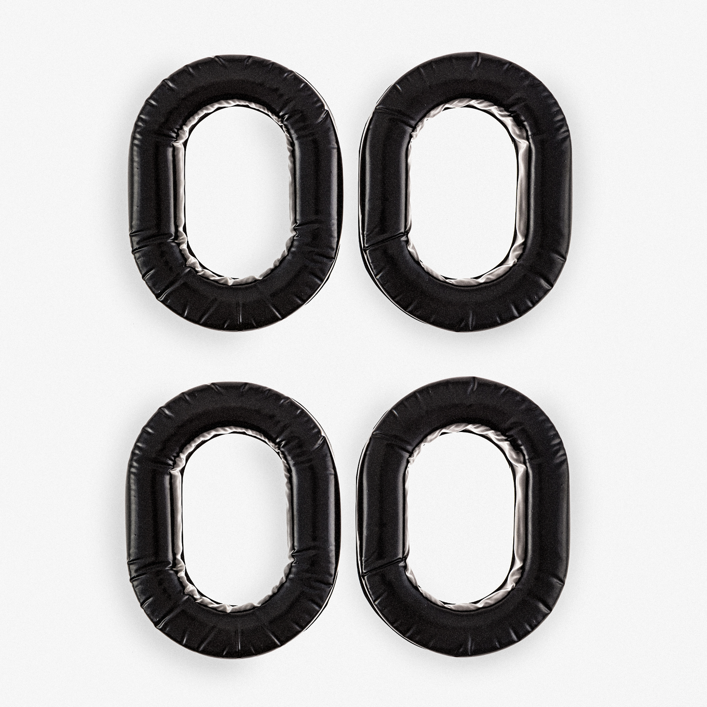 KORE AVIATION - 2 Pack - Ultra Plush Silicone Gel Ear Seal Replacement for Aviation, Racing, Safety Style Headsets (Sold in Pairs)